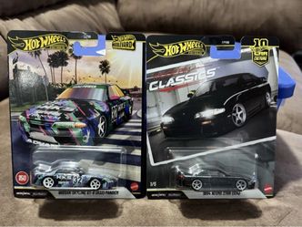 Hot Wheels 2026 Premium Nissan Skyline GT-R (R32) Pandem + ‘94 Nismo 270 R (S14)