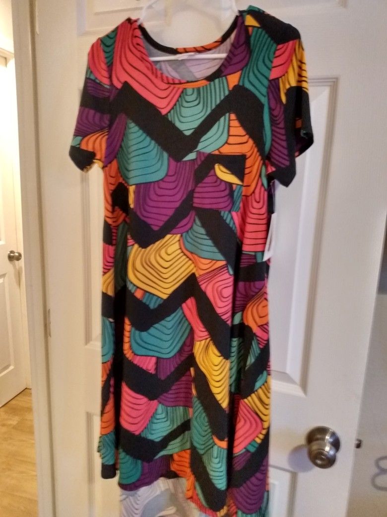 Lularoe Carly Dress Size M