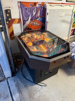 Night moves cocktail table pinball machine