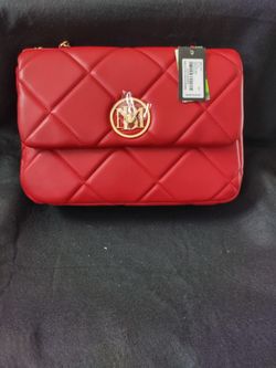 Badgley Mischka Quilted Letter Lock
