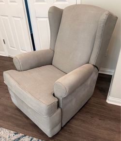 Pottery Barn Wingback Glider Recliner
