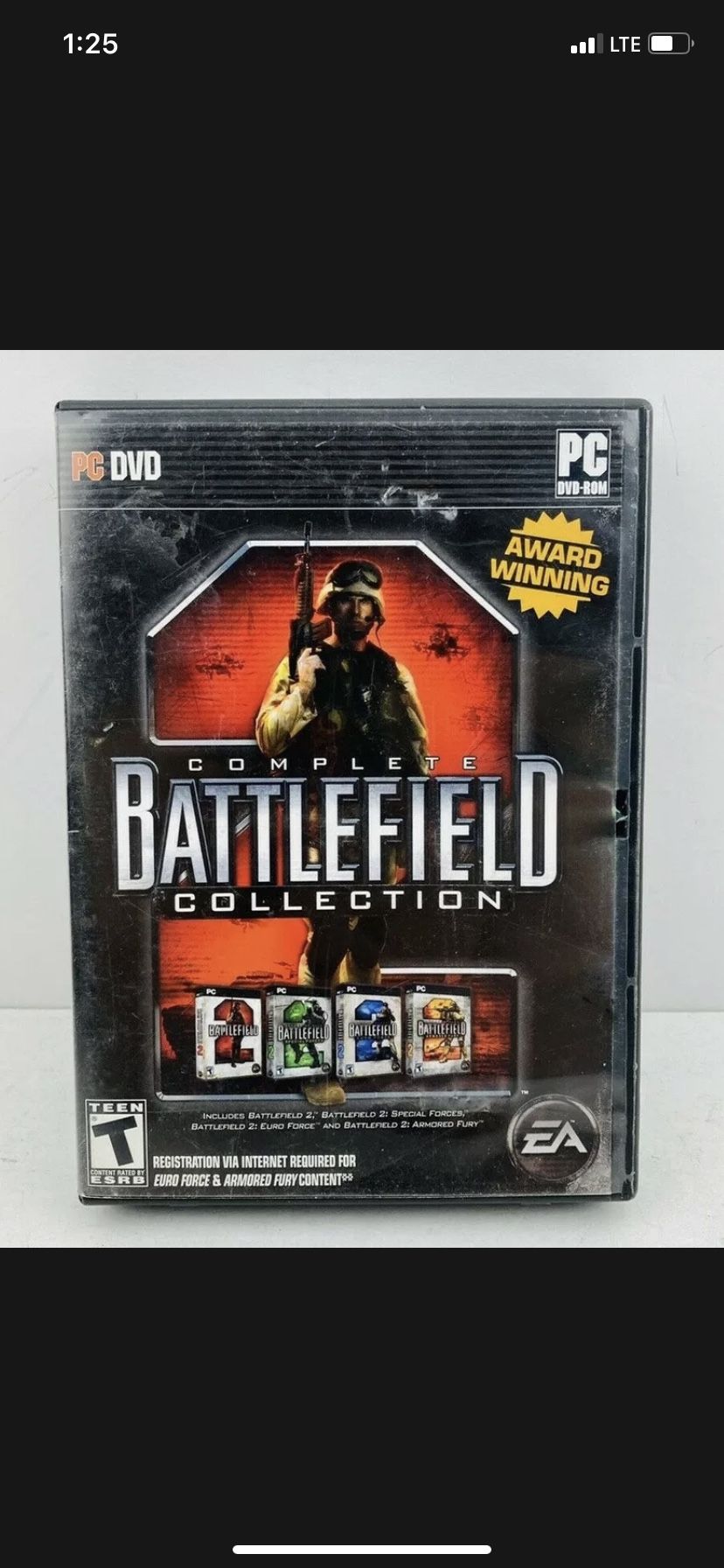 Battlefield: Complete Collection (PC, DVD 2007) Complete with Manual PC Game