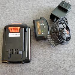 20V MAX POWERCONNECT Battery, 1.5 Ah & Charger