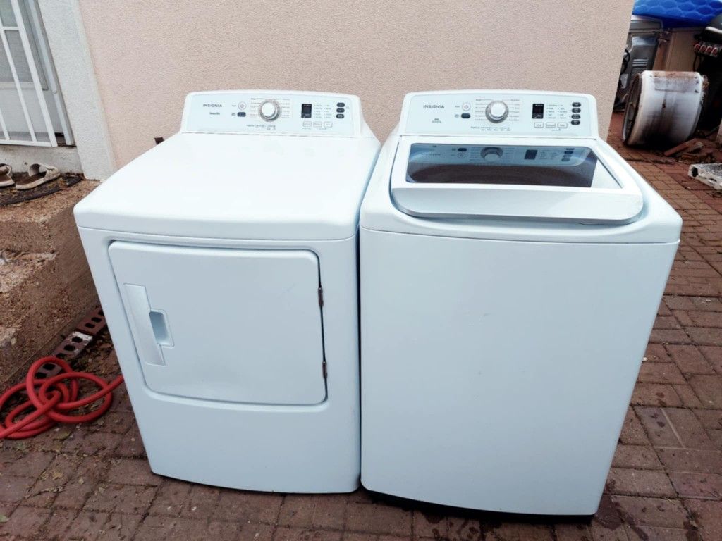 Washer And Dryer Insignia Nice Machine Set