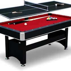 Hathaway Spartan 6 Ft Pool Table, with Ping Pong