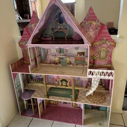 LARGE WOODEN DOLL HOUSE