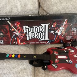 PS2 - PlayStation 2 Guitar Hero Guitar Controller!