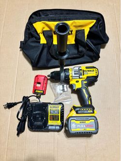 Dewalt 20V MAX XR  1/2 In Hammer Drill FLEXVOLT  ADVANTAGE