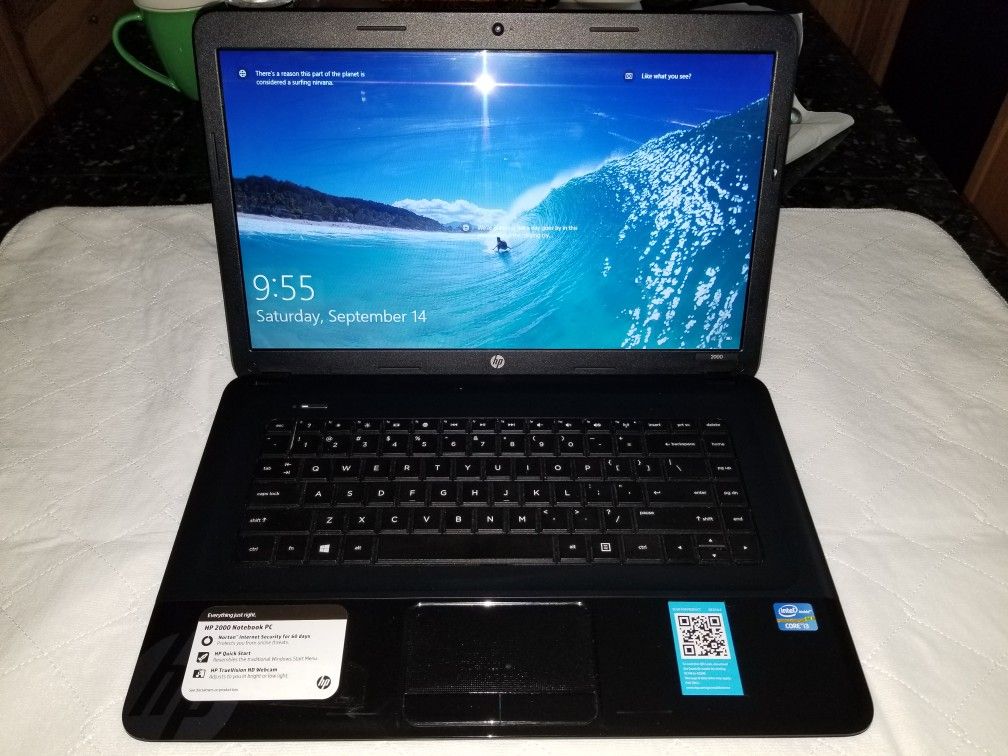 HP Laptop with Windows 10