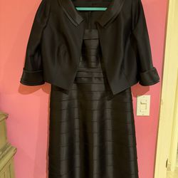 Vintage Musani Couture Black Jacket and Dress