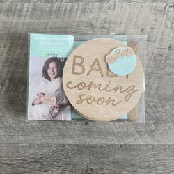 Pregnancy Journey Milestone Marker, Pregnancy Announcement And Baby Arrival