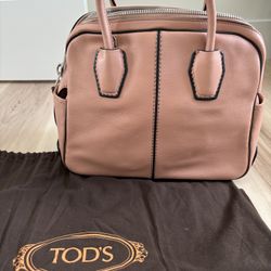 Tods Pink Macken Bag