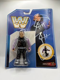 WWE Jeff Hardy Retro Action Figure Signed