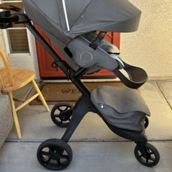 stokke xplory X stroller (latest version) with accessories