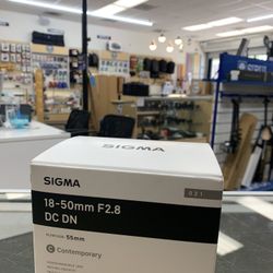 Sigma 18-50 2.8 Sony E Limited Time Sale
