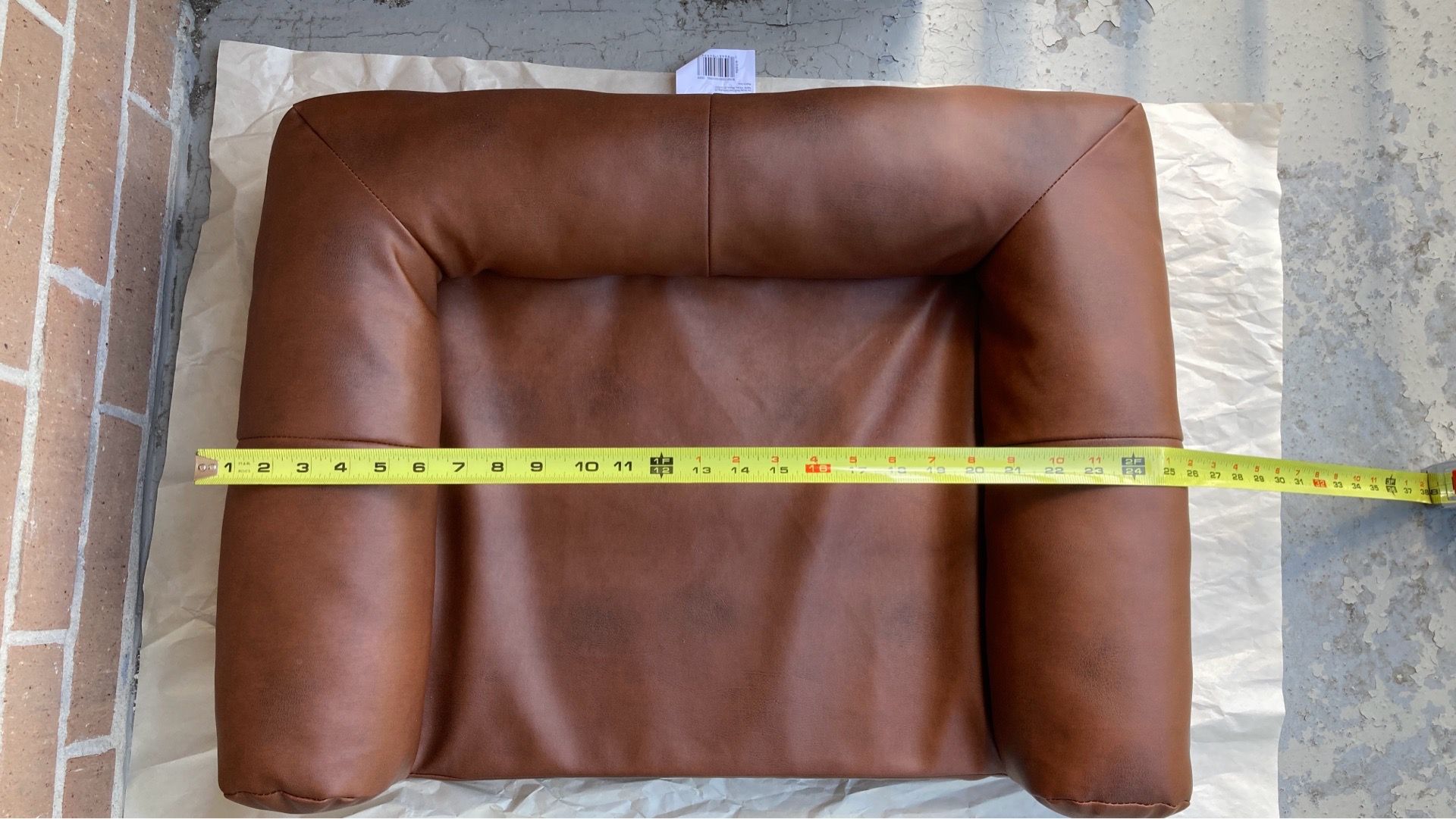 $25 Nate + Jeremiah Pet Bed, Vegan Leather