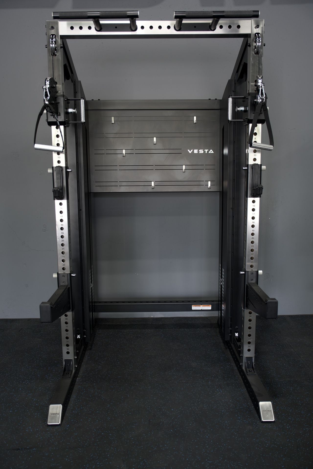 Vesta New Pioneer Series| Functional trainer | stainless steel | Aluminum wheels | Adjustable Pull Up Bar| 200lbs weight stack| gym| Free Delivery