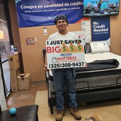 Replace your mattress TODAY and sleep on a new one tonight!! 
