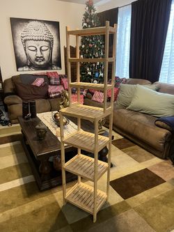 Bamboo Shelve 5 Tier