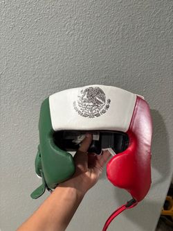 Ringside Mexico flag USA approved boxing headgear