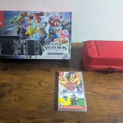 Super Smash Brothers Nintendo Switch Console 