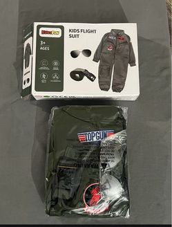 Top Gun Kids Flight Suit Cosplay/Costume