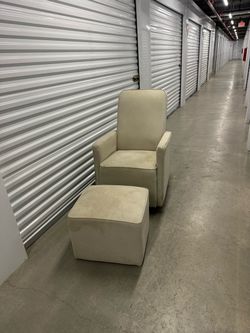 Nursing Chair and Ottoman combo