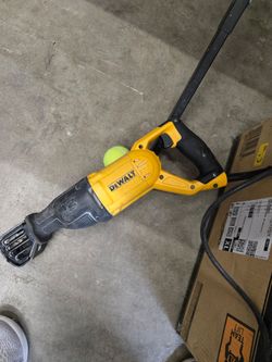 DeWalt reciprocating saw