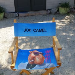 Joe Camel Colletors Chair