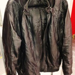 INC Men's Leather Jacket