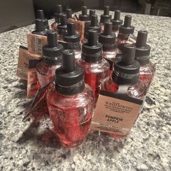18 Pumpkin Apple Bath And Body Works Wallflower Plug In Refills 