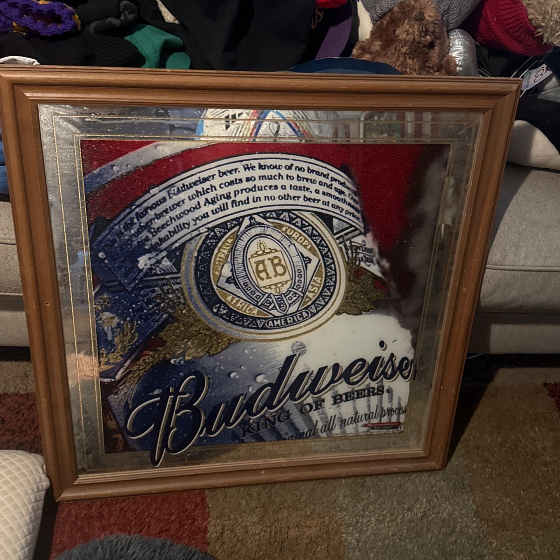 Rare Budweiser Mirrors - yhq9nd0