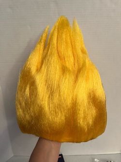 Halloween Yellow Troll Wig