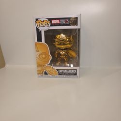 ⭐ Captain America (Gold) Funko Pop! – Marvel Studios First Ten Years ⭐