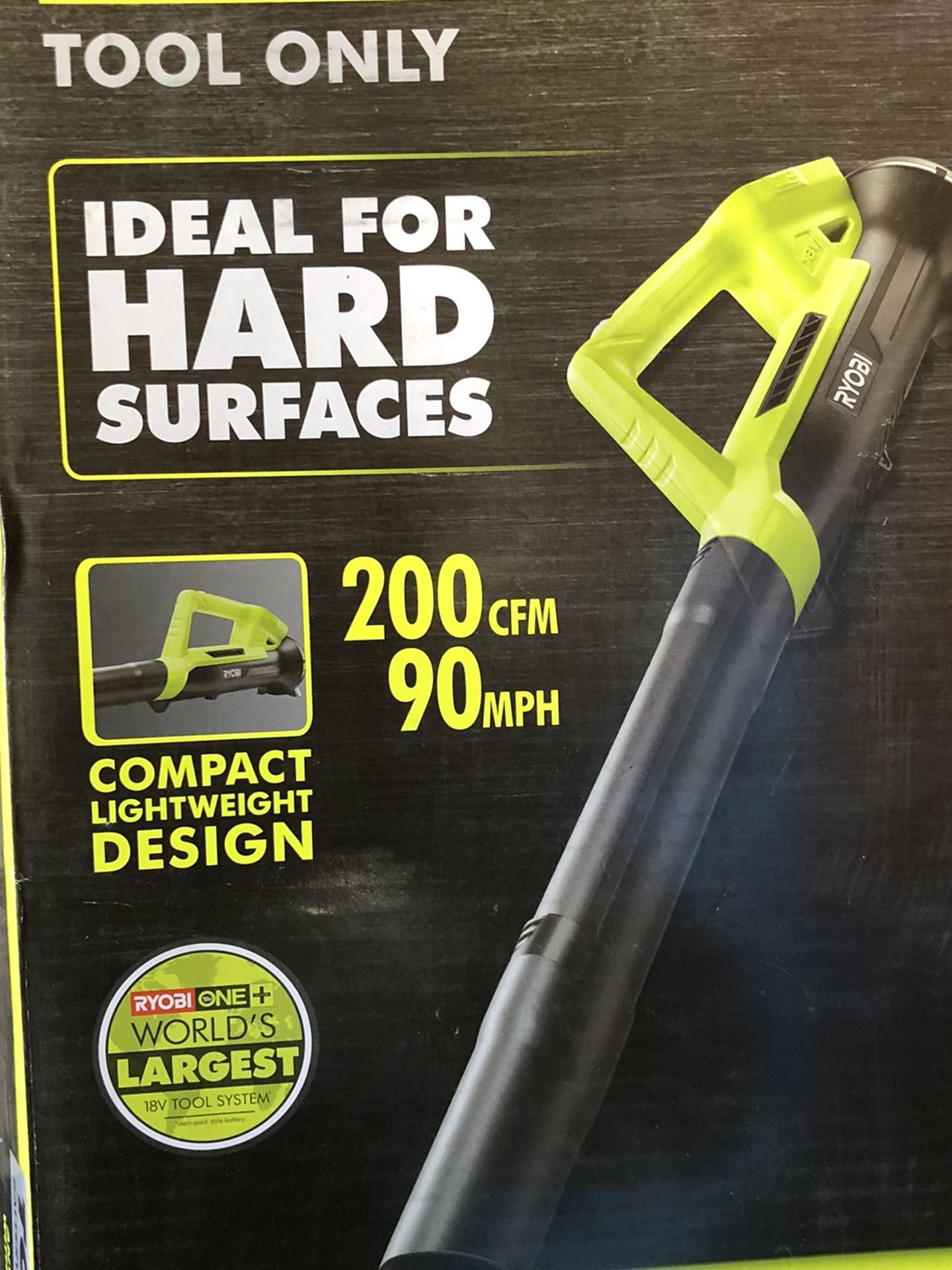 RYOBI ONE 18 V BLOWER BRAND NEW