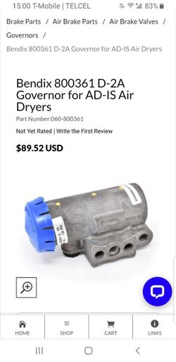 Governor For AD-IS AIR DRYER