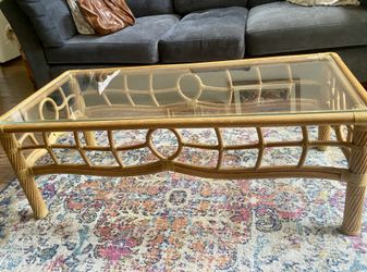 Vintage Beachy Boho Coffee Table