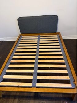 THUMA bed frame and headboard
