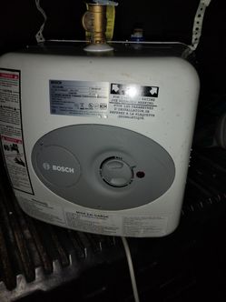 Bosch water heater pump like new
