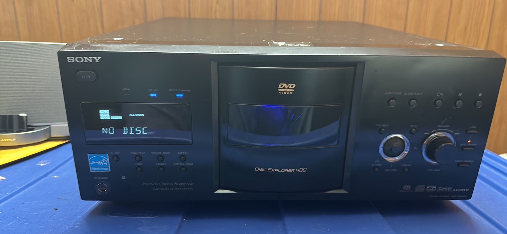 🔥Sony DVP-CX995V Disc Explorer 400 DVD Mega changer CD/DVD Player WORKS GREAT🔥