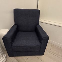 Blue Rocker Chair 