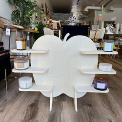Retail Display Shelf For Vendors Apple Shaped