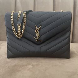 YSL Bag Black Gold