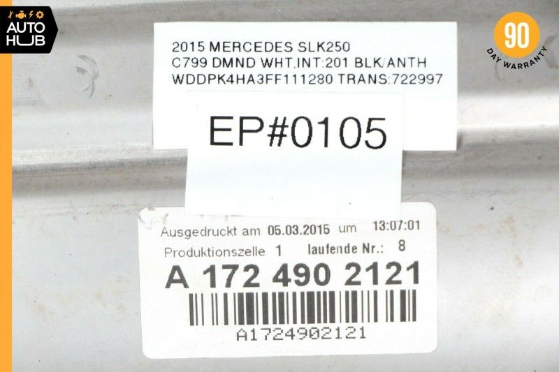 12-15 Mercedes R172 SLK250 M271 Exhaust
Muffler Mufflers Right and Left Set OEM