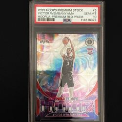 Victor Wembanyama /88 Rookie PSA 10 Prizm Hoopla Scope