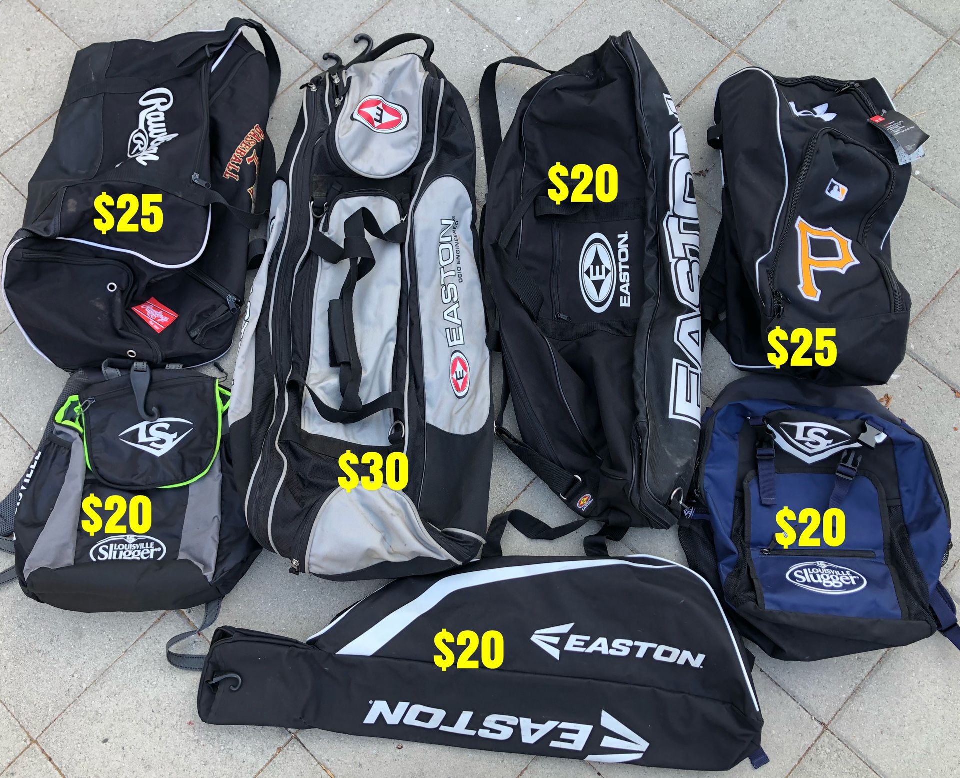 Baseball Bags Backpack Easton Rawlings Have More Equipment On My Profile 