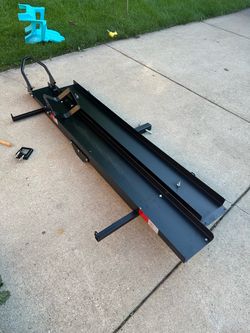 Hitch-Mounted Motorcycle Carrier Rack