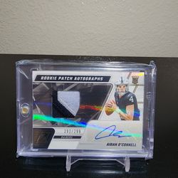 2023 Panini Zenith Rookie Patch Aidan O'Connell RC Auto /299  Raiders
