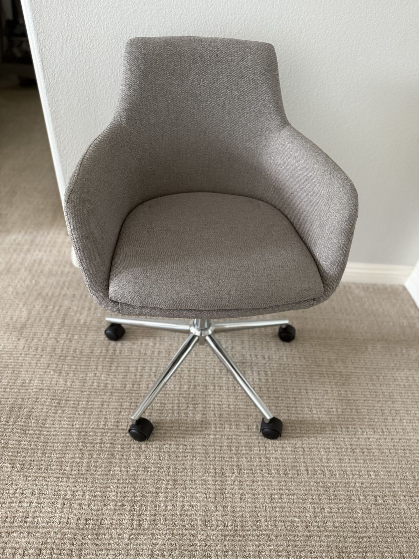 Emery Grey Office Desk Chair