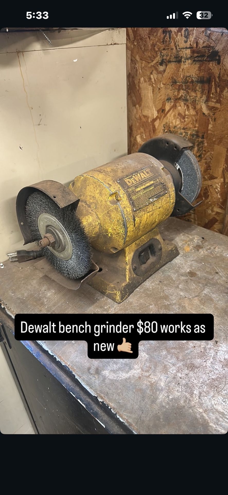 Bench Grinder 